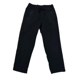 Black Cat & Jack Black Pull on Pants sz 6 Boy's Black Pants